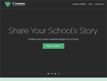 Tablet Screenshot of campuswebsolutions.com